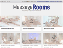 Tablet Screenshot of massage-room.com